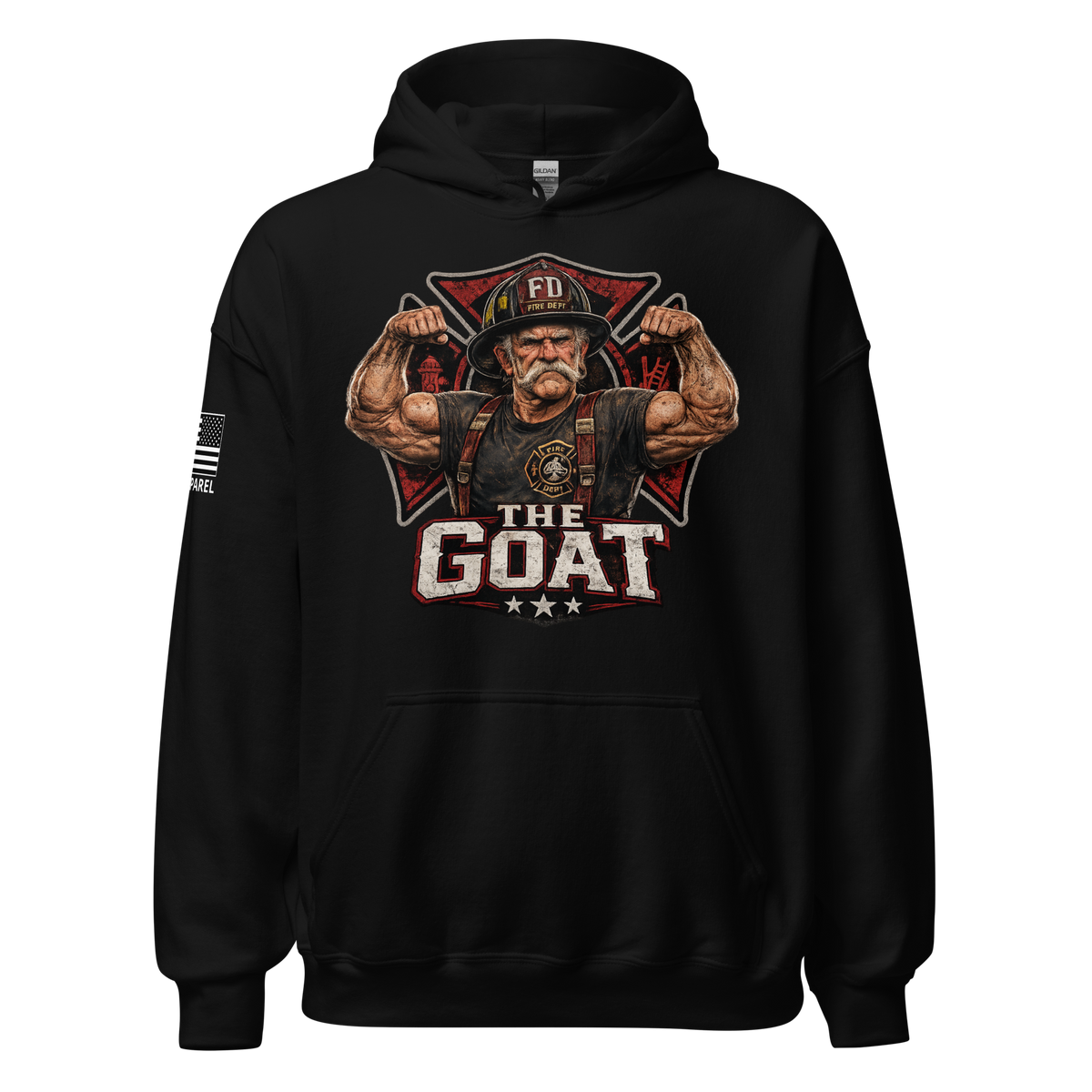 THE GOAT FIREFIGHTER HOODIE
