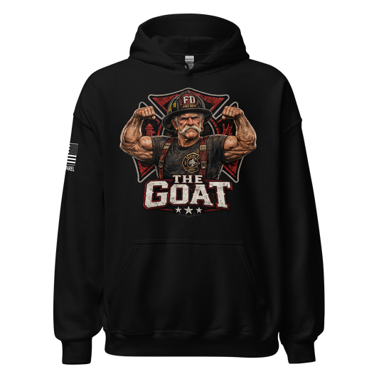 THE GOAT FIREFIGHTER HOODIE